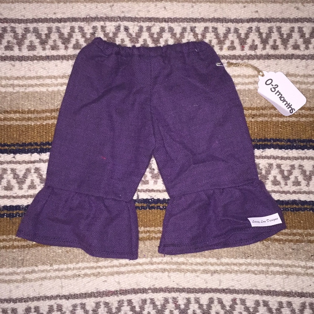 Baby 0-3mo ruffle pants